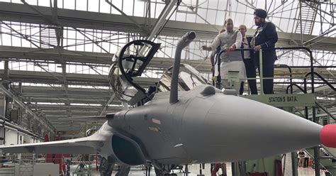 Rajnath Singh Receives First Rafale Fighter Jet At Dassault Facility In