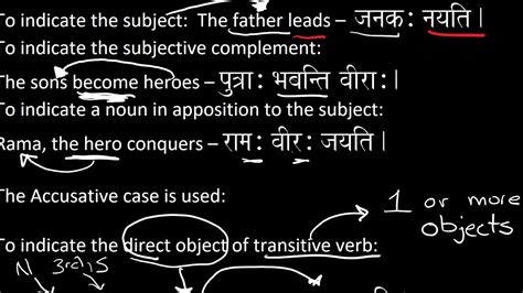 34 How To Make Sentences Using The Accusative Case Youtube