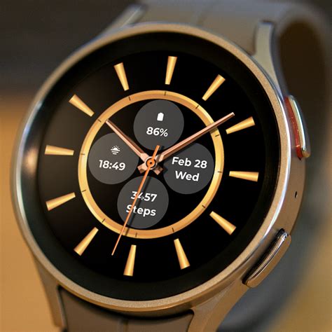 Gold Analog Watch Face By Galaxy Design Free Coupons Rgalaxywatchface