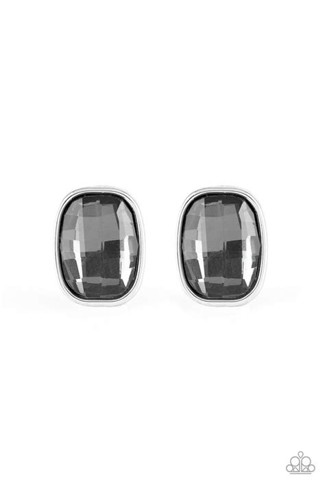 Paparazzi Vintage Vault Incredibly Iconic Silver Post Earrings