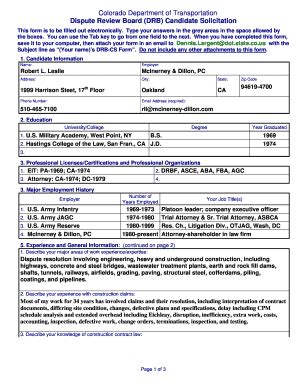 Fillable Online Coloradodot Drb Cs Form Doc Coloradodot Fax Email