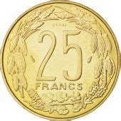 25 Francs CFA Essai Central African States Numista