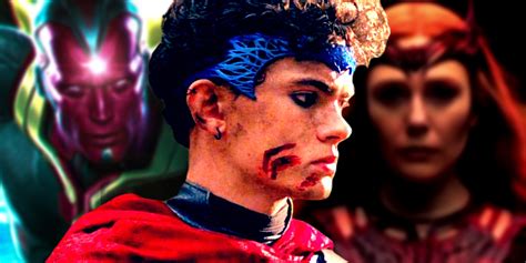 Billy Maximoff S Wiccan Costume Details Reveal Connections To Scarlet Witch Vision And The