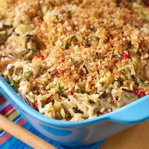 Chicken And Wild Rice Casserole With Water Chestnuts