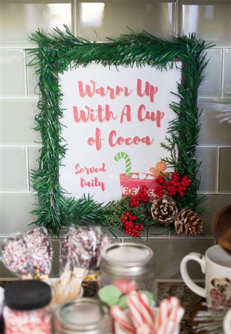 Try This Simple Hot Cocoa Bar Idea Design Improvised