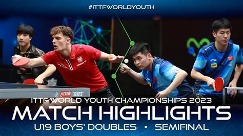 Hagihara Redzimski Vs Lin Wen U Bd Sf Ittf World Youth