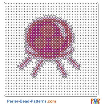 Jellyfish SpongeBob Perler Bead Pattern And Designs Bead Sprites