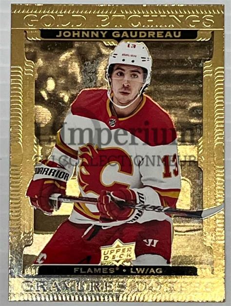 Complete Gold Etchings Series Tim Hortons Upper Deck Hockey Cards