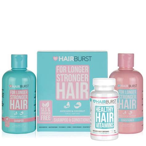 Hairburst Hair Growth Vitamins And Shampoo And Conditioner Set Beuniqueeu