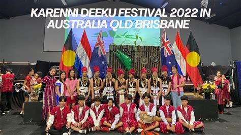 Karenni Traditional Dance With Instrument Deeku Festival 2022 YouTube