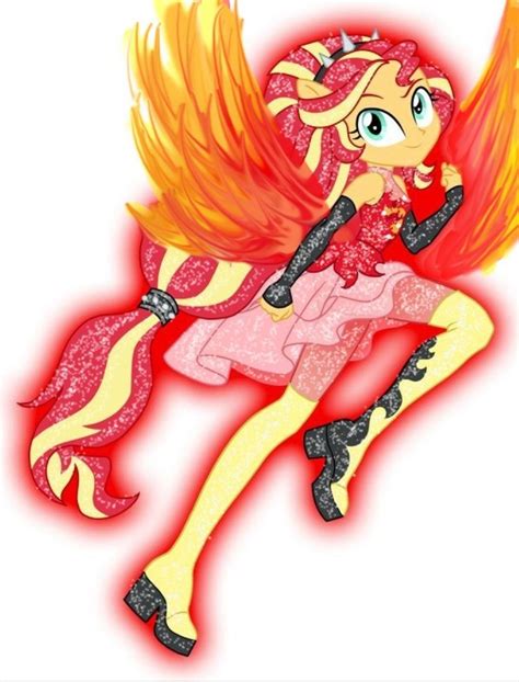 Mlp equestria girls pheonix- friendship power - alicorn sunset shimmer ...