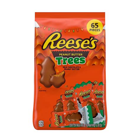 Reese's Milk Chocolate Peanut Butter Trees Candy, 65 pc./39.8 oz. | BJ ...