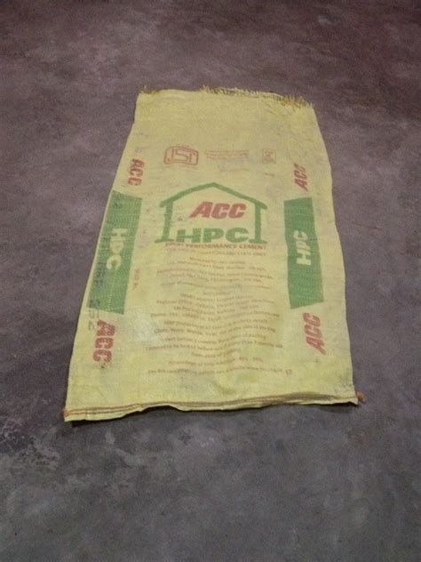 Old Hdpe Cement Bags Open Mouth At Rs Piece New Items In Raipur