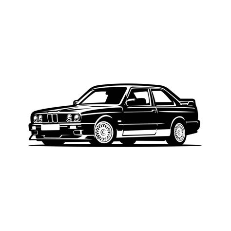 Bmw Silhouette Vector Art, Icons, and Graphics for Free Download