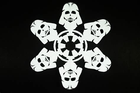 Star Wars Snowflake Template