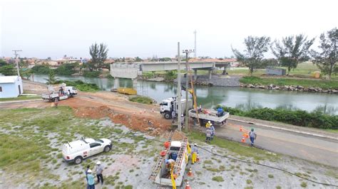 Enel Retira Postes Que Atravancavam Obras Da Nova Ponte De Ponta Negra