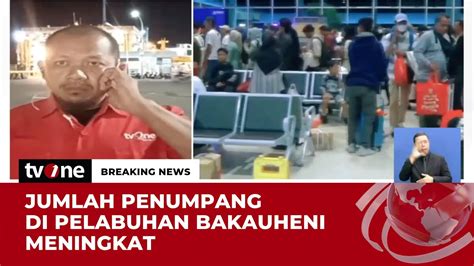 Pemudik Arus Balik Di Pelabuhan Bakauheni Terus Meningkat Breaking