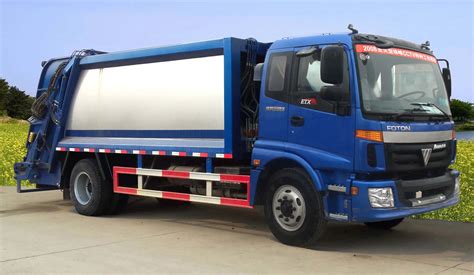 Foton 14 16cbm Waste Collection Vehicle Heavy Duty Refuse Truck