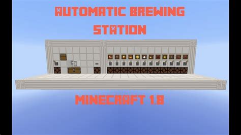 Minecraft Automatic Brewing Machine