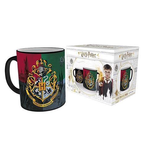 Harry Potter Heat Change Mug Hogwarts Crest Kubek Termoaktywny