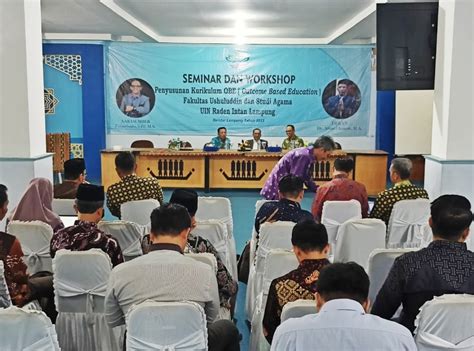 Seminar Dan Workshop Penyusunan Kurikulum Obe Outcome Based Education