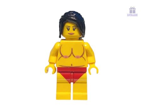 Naked Fat Minifigures With Breasts Printed On Lgo Parts Gift For Men