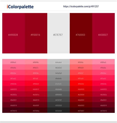 61 Latest Color Schemes with Carmine Color tone combinations | 2022 ...