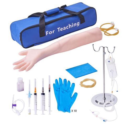 VEVOR Phlebotomy Practice Kit IV Venipuncture Intravenous Training Kit