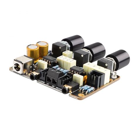 LQSC Preamplifier Board With Volume And Tone Control 2x NE5532