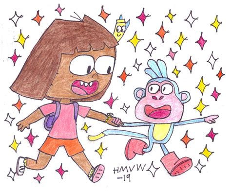 Dora The Explorer Fan Art by hmvw1996 on DeviantArt