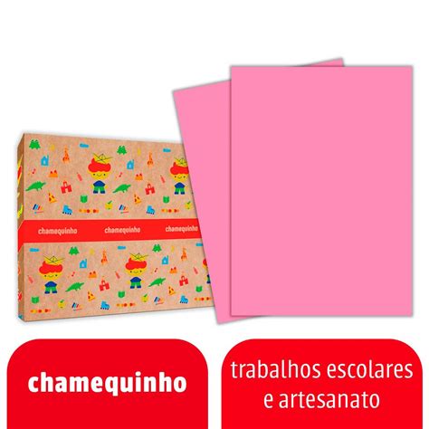 Cartolina G X Cm Rosa Chamequinho Pt Un Pap Is