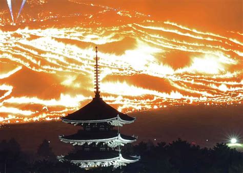 【フォト特集】若草山焼き 古都の夜空に炎ゆらめく 産経ニュース