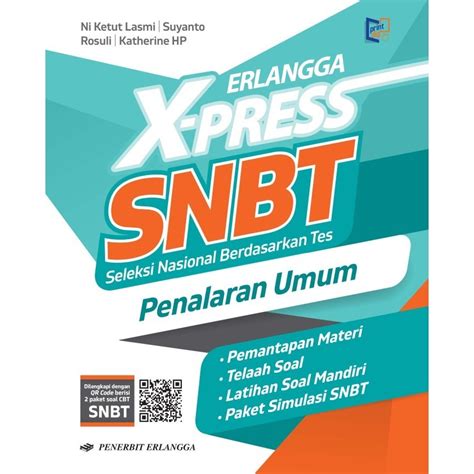 Jual Buku Erlangga Original Soal Sma X Press Snbt Penalaran Umum