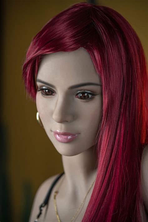 Madelyn Red Straight Hair Girl Sex Doll 166cm 5ft5 Gsdoll