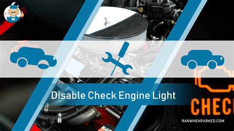 How To Disable Check Engine Light Permanently The Working Way Ran When Parked Car Vehicle