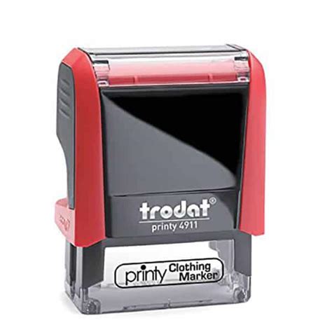 Trodat Cm X Mm Clothing Marker Stamp