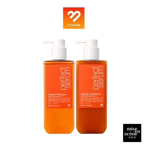 Mise En Scene Perfect Serum Original Shampoo Conditioner Ml