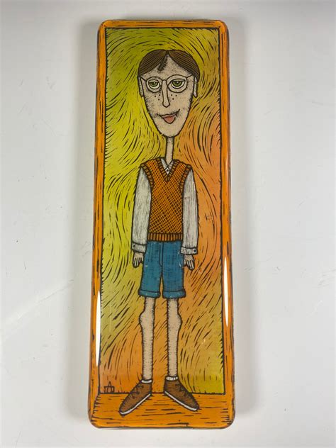 Geek Squad Tile | Silly Dog Art Glass