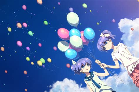 Anime Girl Balloons Wallpapers - 4k, HD Anime Girl Balloons Backgrounds ...