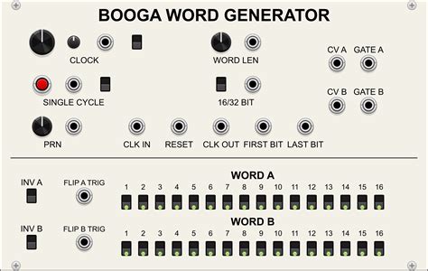 VCV Library - EucQuant Word Generator