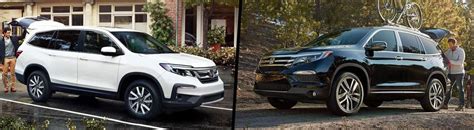 Compare 2019 Vs 2018 Honda Pilot Michigan City In