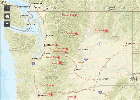 Washington Fire Zone Map