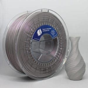 Filament PLA Argent Rose Francofil