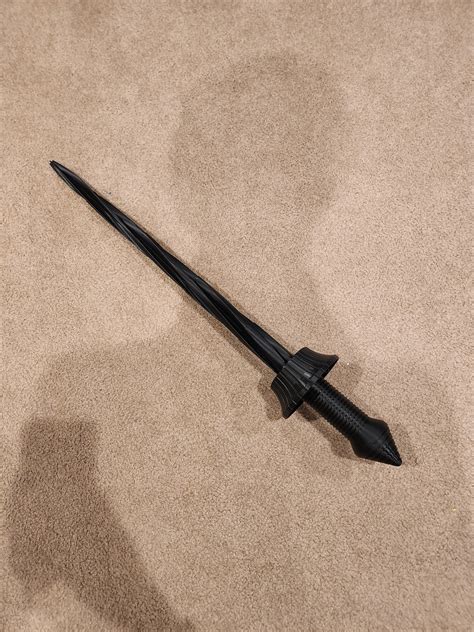 Spiral Sword Retractable Sword Sword D Printed Sword Etsy