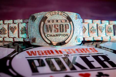 The 2023 Wsop Championship Bracelet Is Dripping In