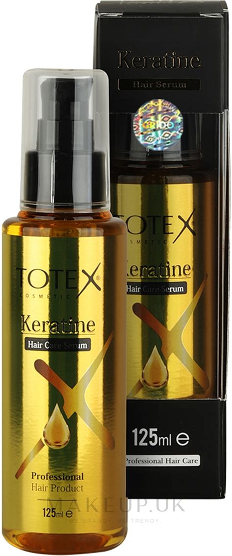 Totex Cosmetic Keratin Hair Care Serum Keratin Hair Serum Makeupuk