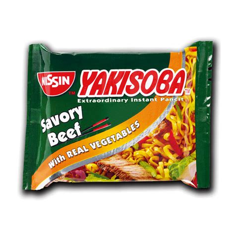 Yakisoba Instant Pancit Savory Beef G Imart Grocer