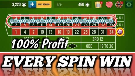 100 Profit Every Spin Win Roulette Strategy To Win Roulette