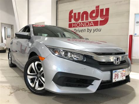 Used 2017 Honda Civic Sedan LX w/extended warranty until 2021 at Fundy ...