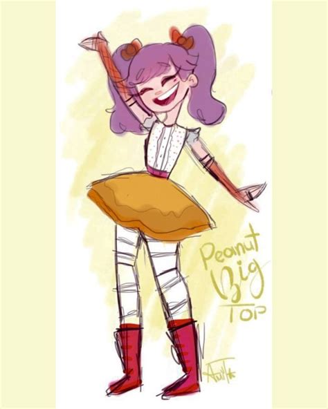 This time a little Peanut Big Top sketch?? | Artist: Chxrrygumm | Character inspiration ...